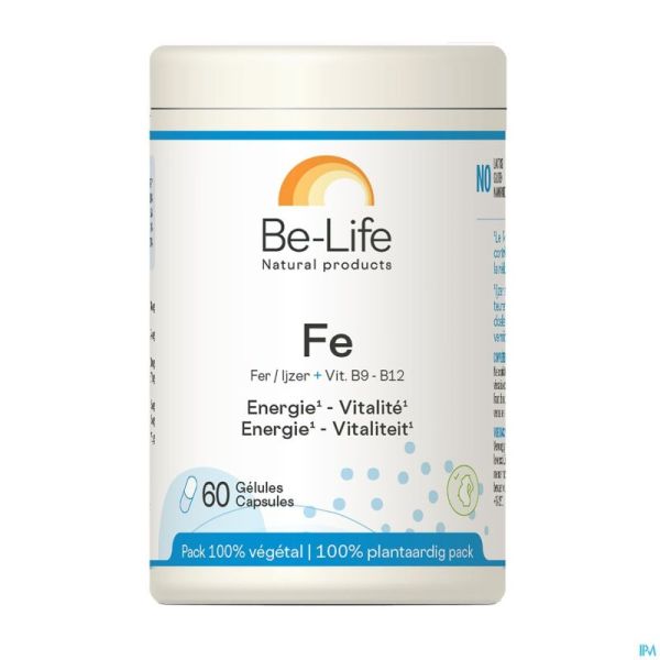 Fe Minerals Be Life Nf Gel 60x100mg