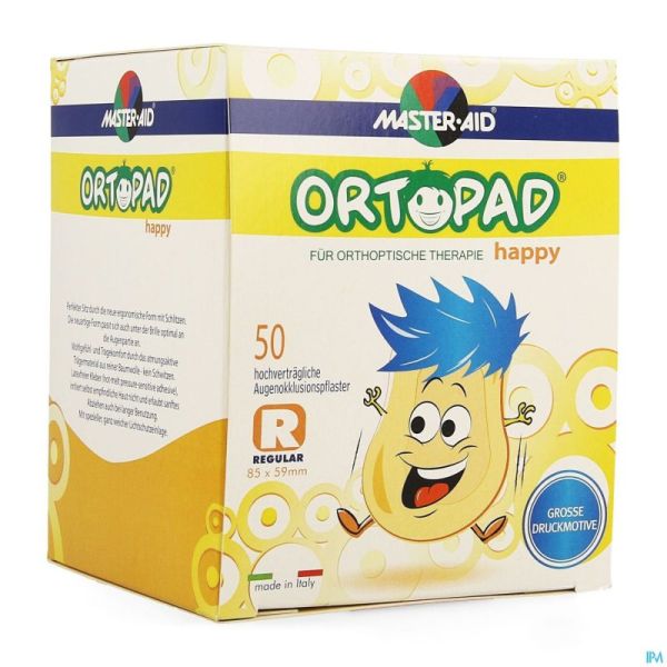 Ortopad Happy Regular Cp Ocul. 50 70134