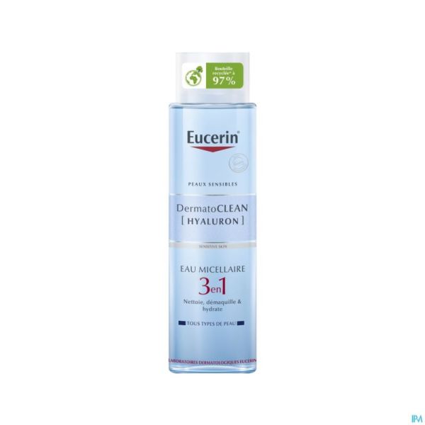 Eucerin Dermatoclean Hyaluron Lotion Micel. 400ml