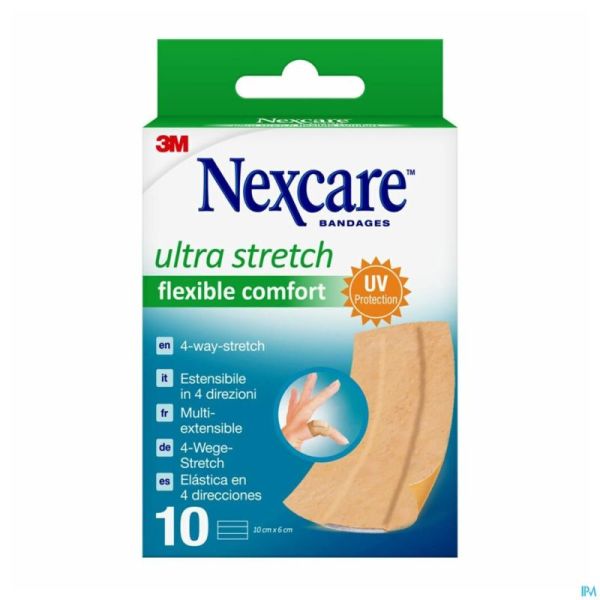 Nexcare 3m Ultra Strech Comf.flex. Ha Pans.strip10