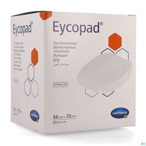 Eycopad 56x70mm St. 25 P/s