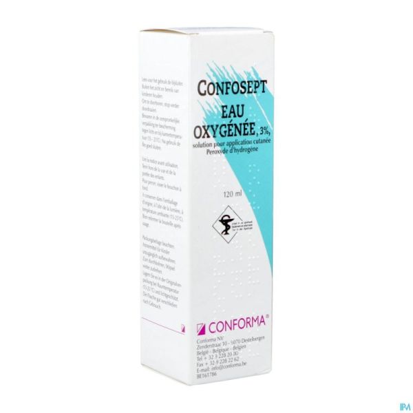 Confosept Eau Oxygenee 1 X 120ml
