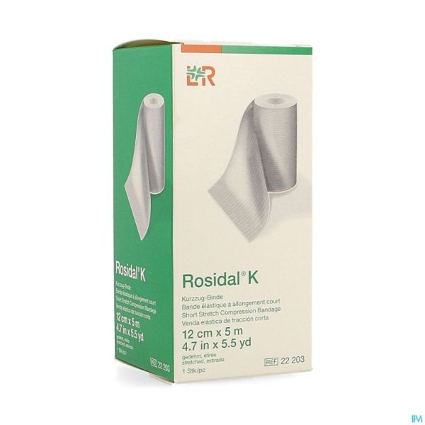 Rosidal K Bande Elast 12cmx5m 22203
