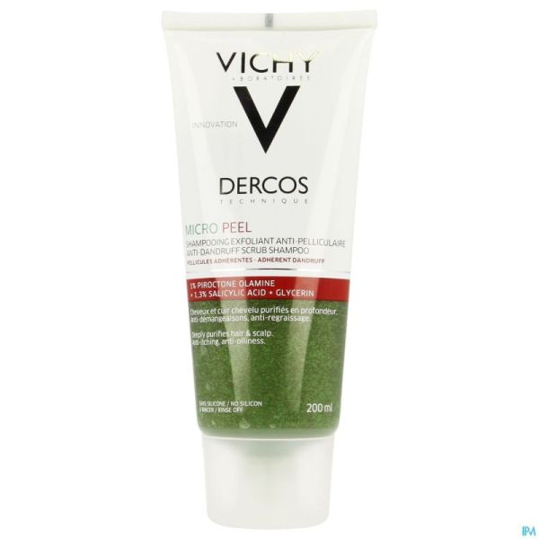 Vichy Dercos A/pell Micropeel Sh Scrub 200ml