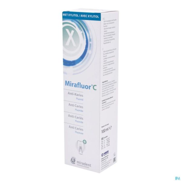 Miradent Mirafluor C Dentifrice 100ml Nf