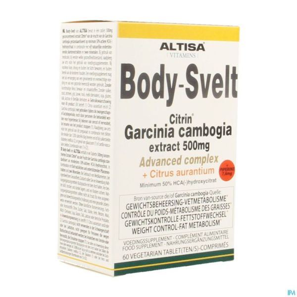 Altisa Body Svelt Garcin.500mg Citrin Cplx Comp 60