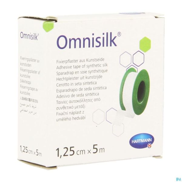 Omnisilk 1,25cmx5m 1 P/s