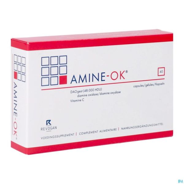 Amine-ok Revogan 2x20 Caps