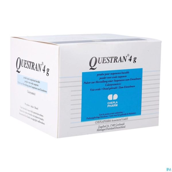 Questran Pulv Or Sach 50 X 4g