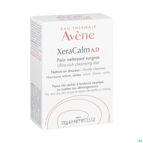 Avene Xeracalm Ad Pain Nettoyant Surgras 100g