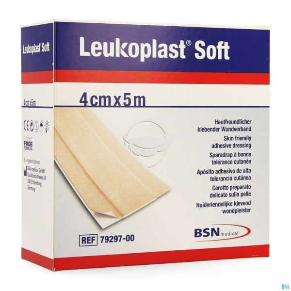 Leukoplast Soft 5mx4cm 1