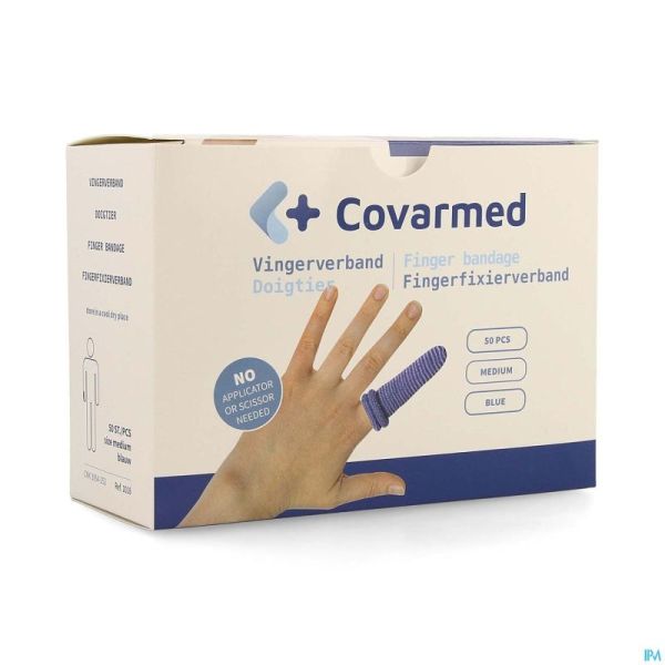 Finger Bob Medium Bleu 50 Covarmed