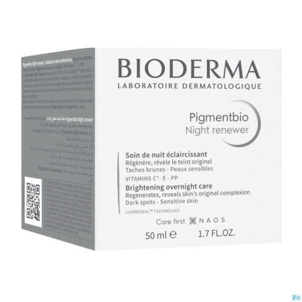 Bioderma Pigmentbio Night Renewer Pot 50ml
