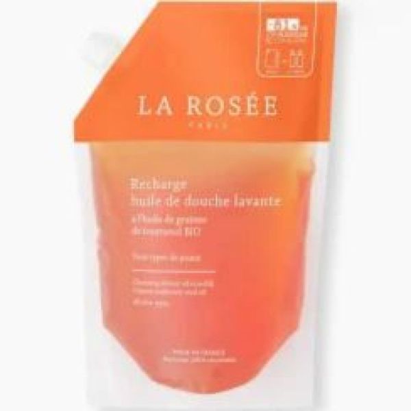 La rosee ecorecharge huile douche 800ml