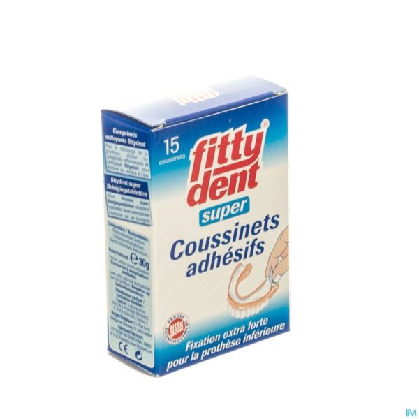 Fittydent Coussins Superadhesive 15