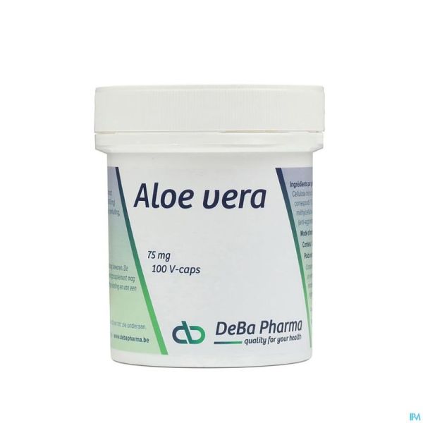 Aloe Vera 200:1 V-caps 100x75mg Deba