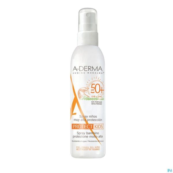 Aderma Protect Spray Enfant Spf50+ 200ml