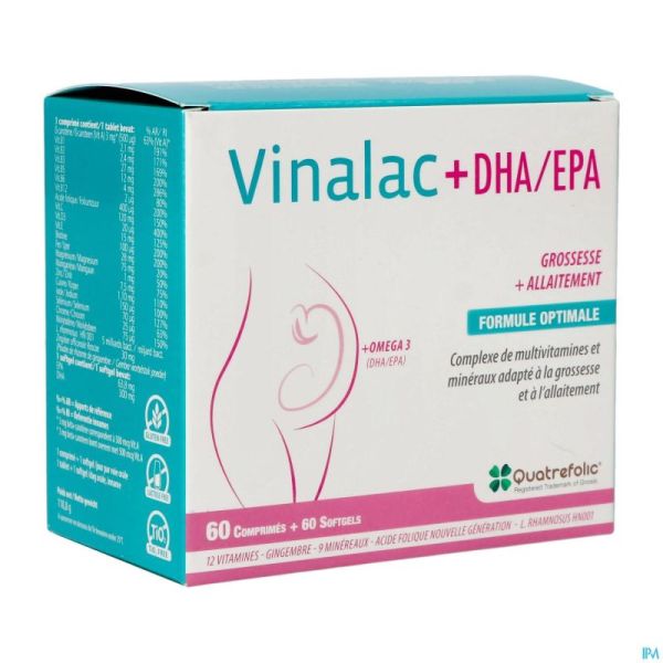 Vinalac Dha/epa Caps 60 + 60