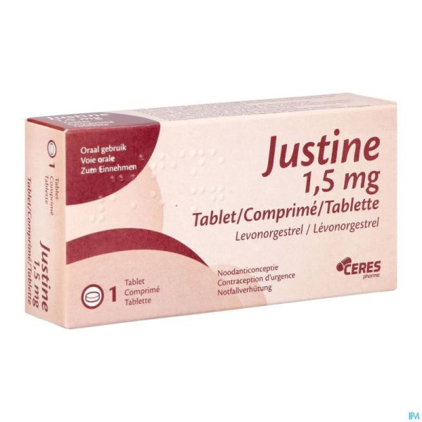 Justine 1,5mg comp  1