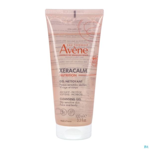 Avene Xeracalm Nutrition Gel Nettoyant 100ml
