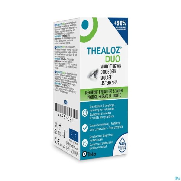 Thealoz Duo Gouttes Oculaires 15ml