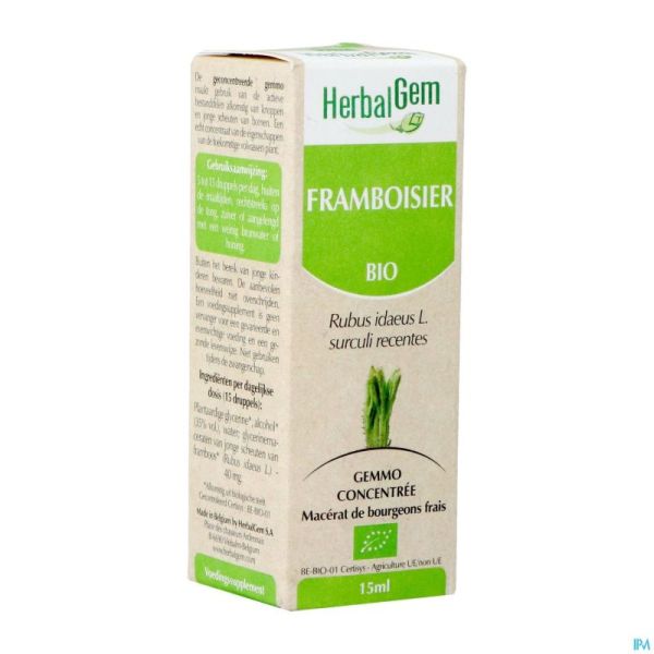 Herbalgem Framboisier Macerat 15ml