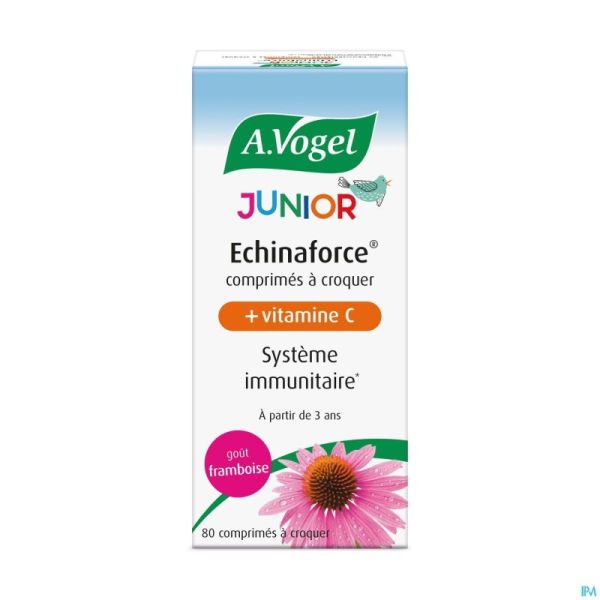 A.Vogel Echinaforce Junior + vit C 80 comprimés