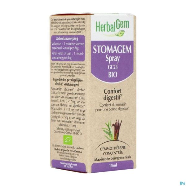 Herbalgem Stomagem Spray Bio 15ml