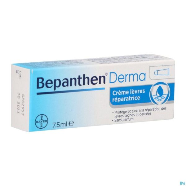 Bepanthen Hydra Creme Reparatrice Levres Tube 7,5g