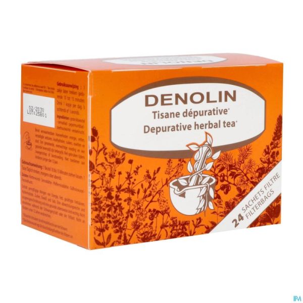 Denolin Tisane Depurative Sach 24