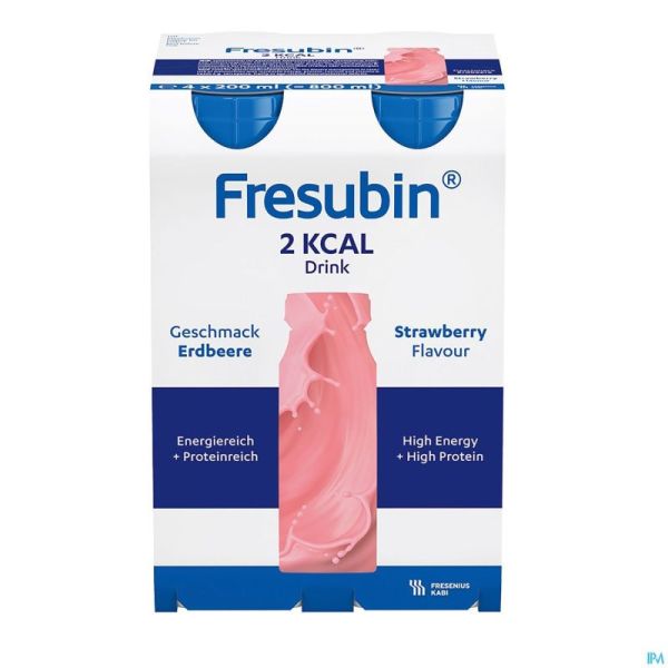 Fresubin 2kcal Drink Fraise 4x200ml