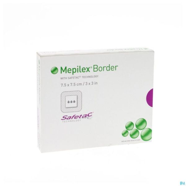 Mepilex Border Sil Adh Ster Nf 7,5x 7,5 5 295200