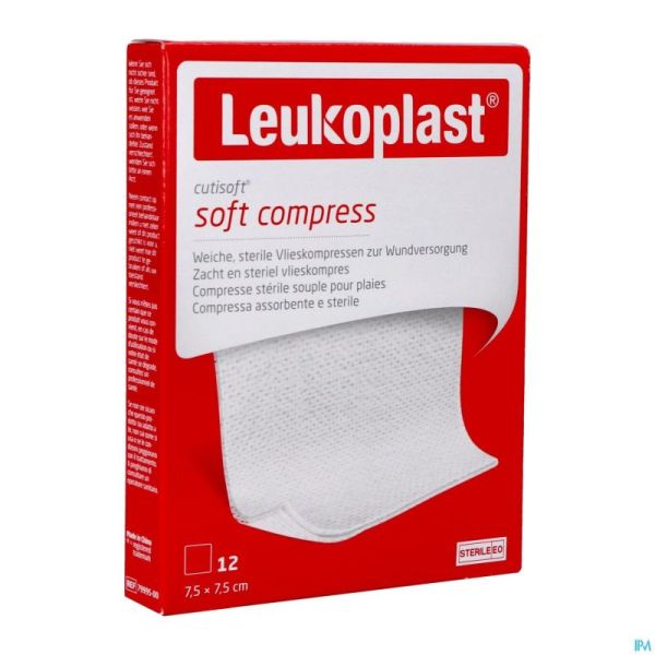 Cutisoft 7,5cmx7,5cm 12 Leukoplast