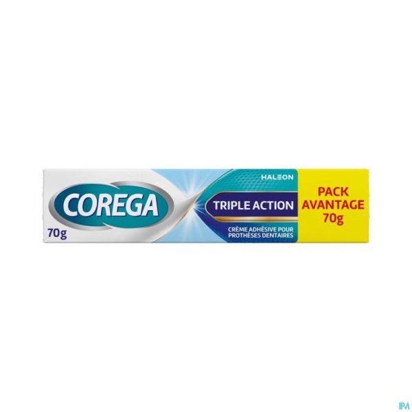 Corega Triple Action Creme Adhesive 70g