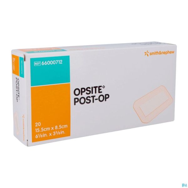 Opsite Post Op 15,5cmx 8,5cm 20 66000712