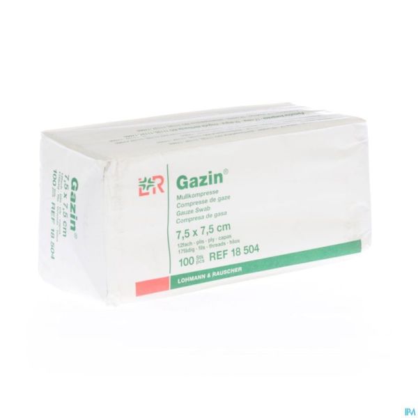 Gazin Cp N/ster 12p 7,5x 7,5cm 100 18504