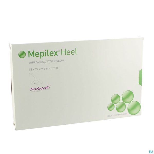 Mepilex Heel Pansement Steril 15x22cm 5 288300