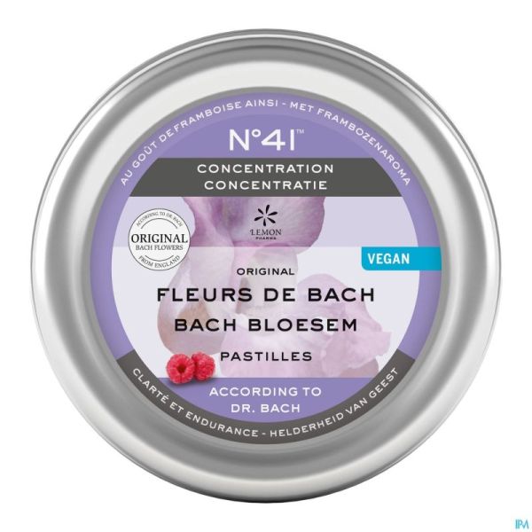 Fleurs de Bach N°41 Pastilles Concentration 50g
