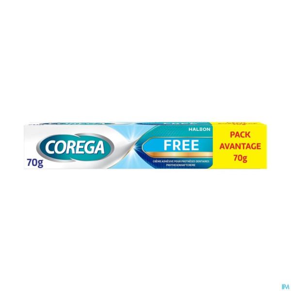 Corega Free Creme Adhesive 70g