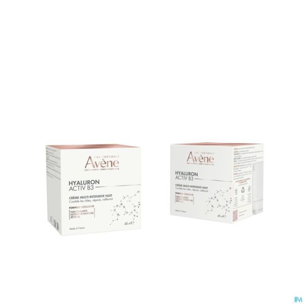 Avene Hyaluron Activ B3 Cr Regen. A/ride Nuit 40ml
