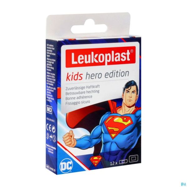 Leukoplast Kids Assortiment Ed. Spec. Superman 12