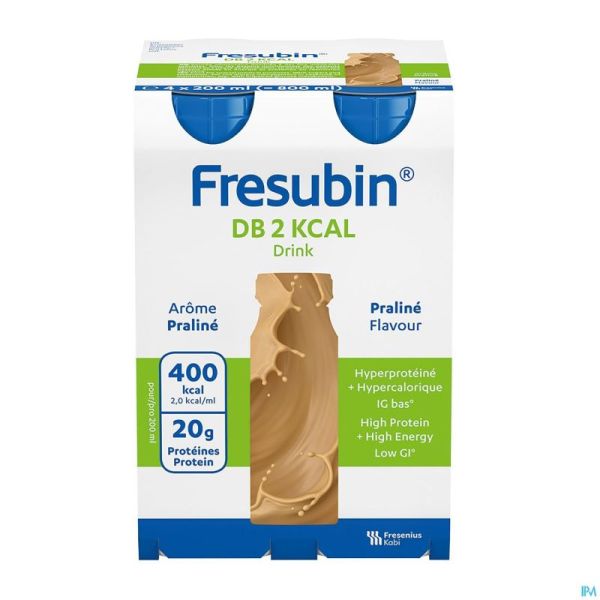 Fresubin Db 2kcal Drink Praline 4x200ml