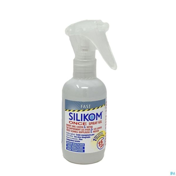 Silikom Once Spray Gel A/Poux 100Ml