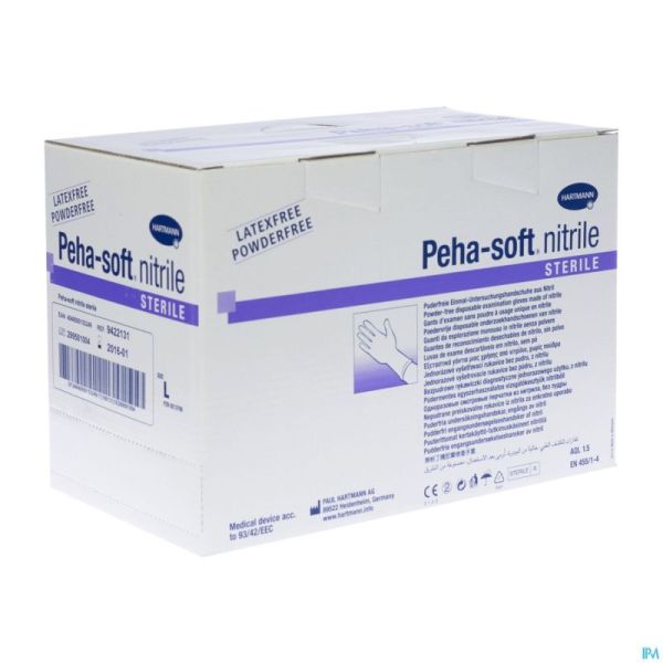 Peha-soft Nitrile Stérile l 50 Pr
