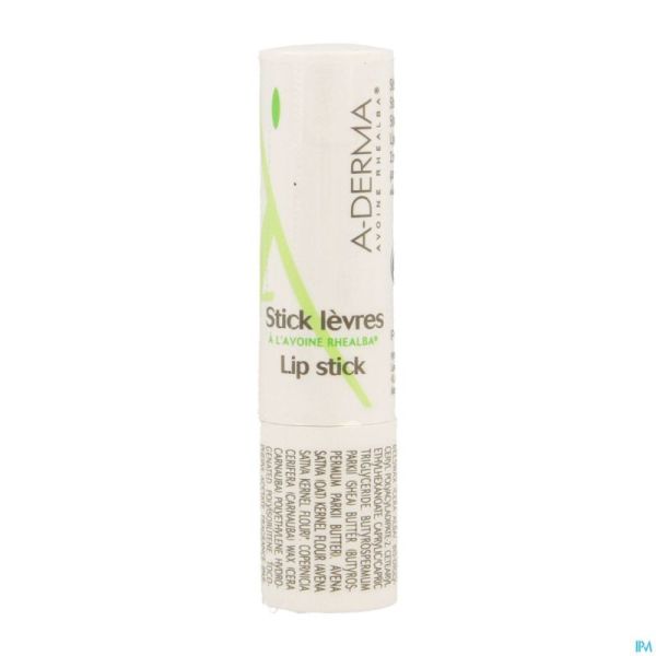 Aderma Avoine Stick Levres Rhealba 4g