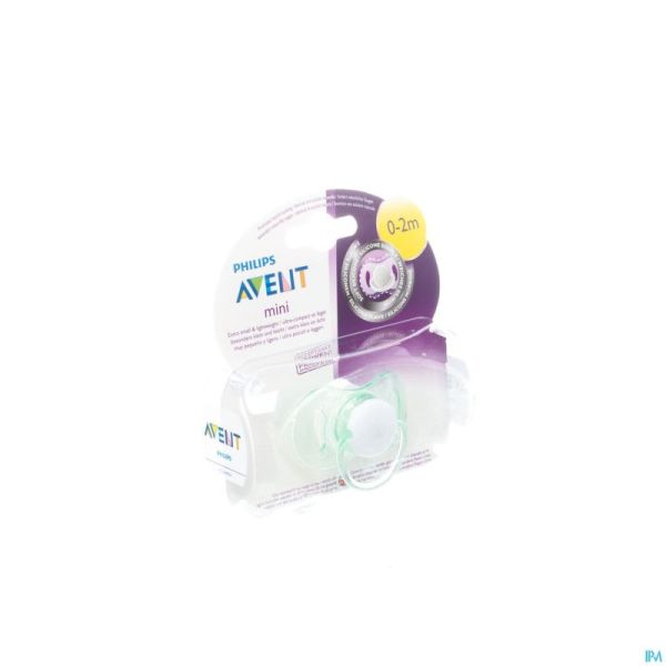 Philips Avent Sucette Mini Unisex 0- 2m Single Pack SCF151/00