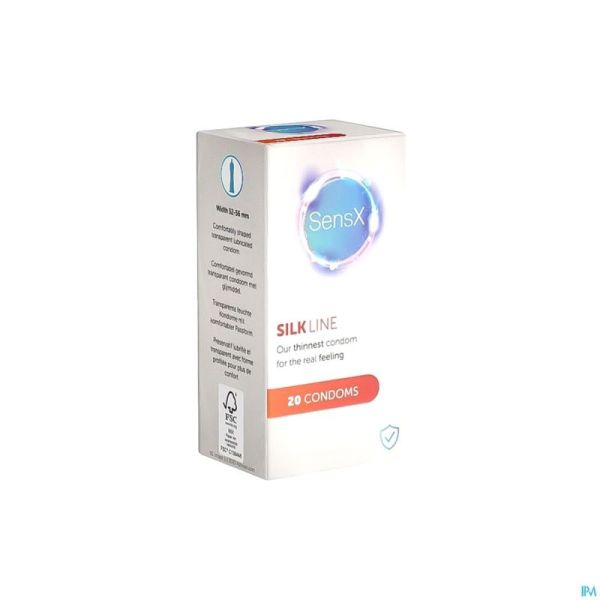 Sensx Silk Line Preservatifs 20