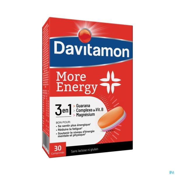 Davitamon More Energy 3-in-1 Comp30