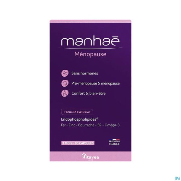 Vitavea Manhae Menopause 3 Mois Caps 90