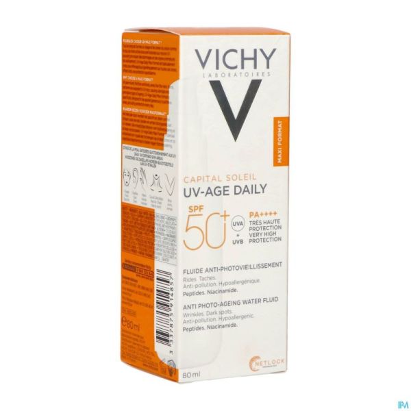 Vichy Capital Soleil Uv-age Daily Spf50+ 80ml